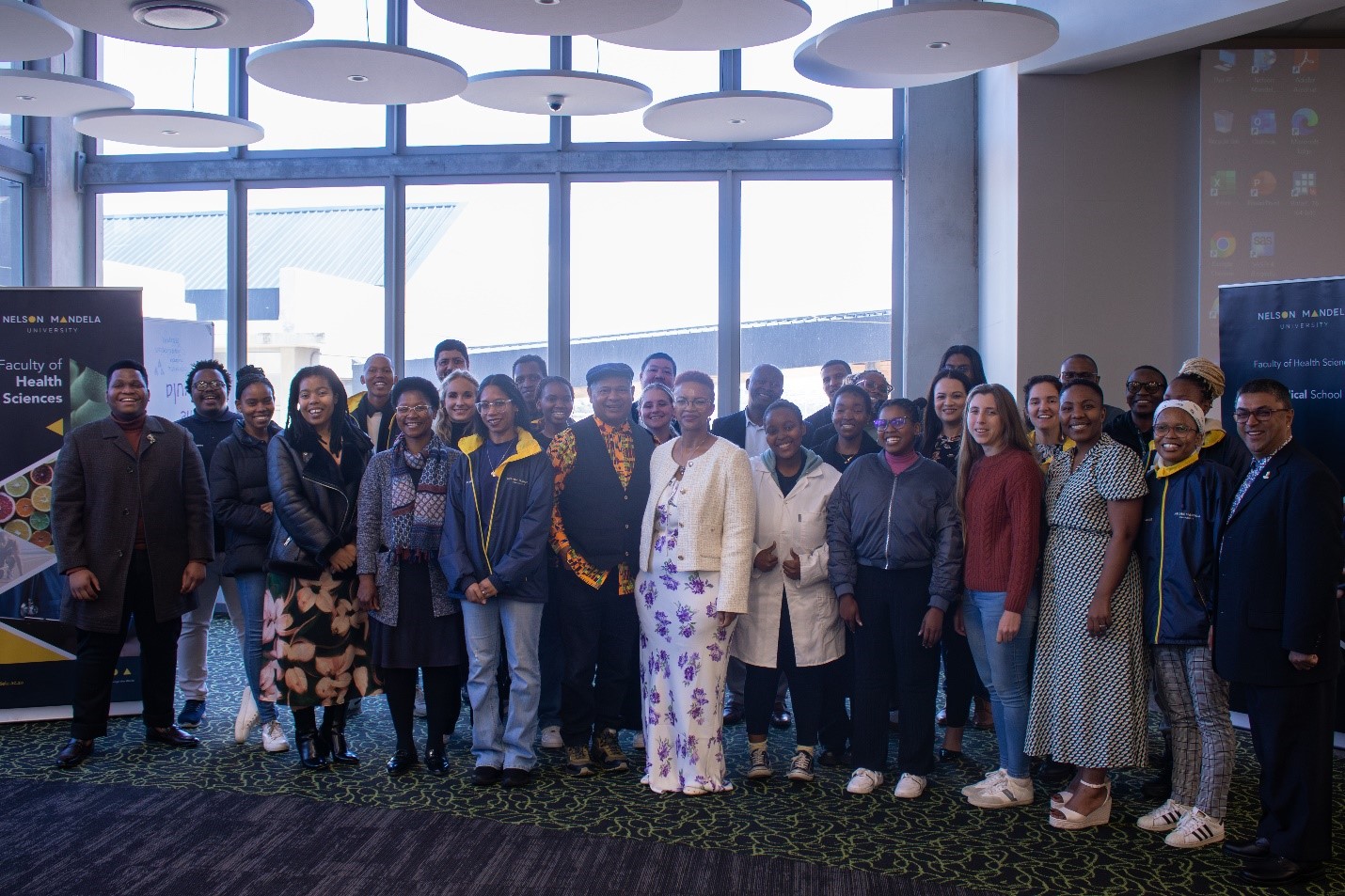 The SAMRC with the Nelson Mandela University Medical Students 2nd cohort